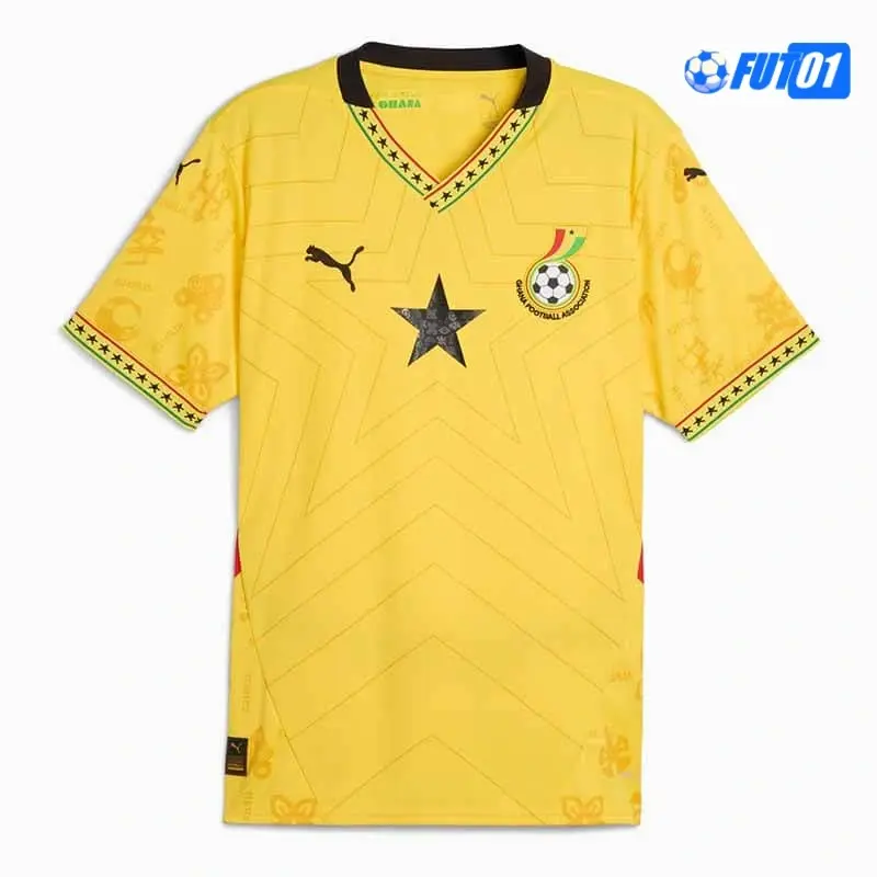 Camiseta Replica Ghana Segunda Equipación 2025