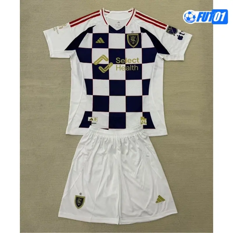 Camiseta Calidad AAA Real Salt Lake Away Segunda Equipación 2025/26(Camiseta + Pantalón Corto)