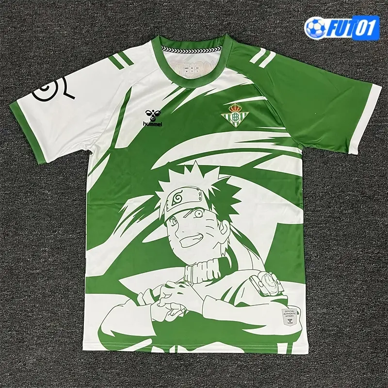 Camiseta Calidad Premium Real Betis 2025/26 Naruto Edición Limitada