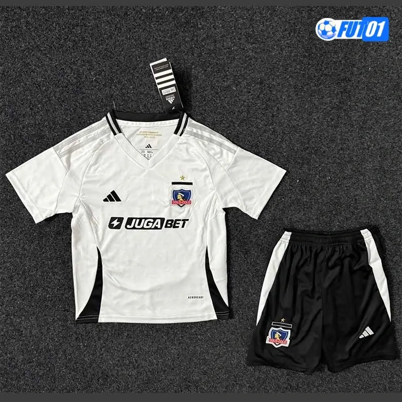 Camiseta Barata Colo-Colo Home Primera Equipación 2025/26 Niño