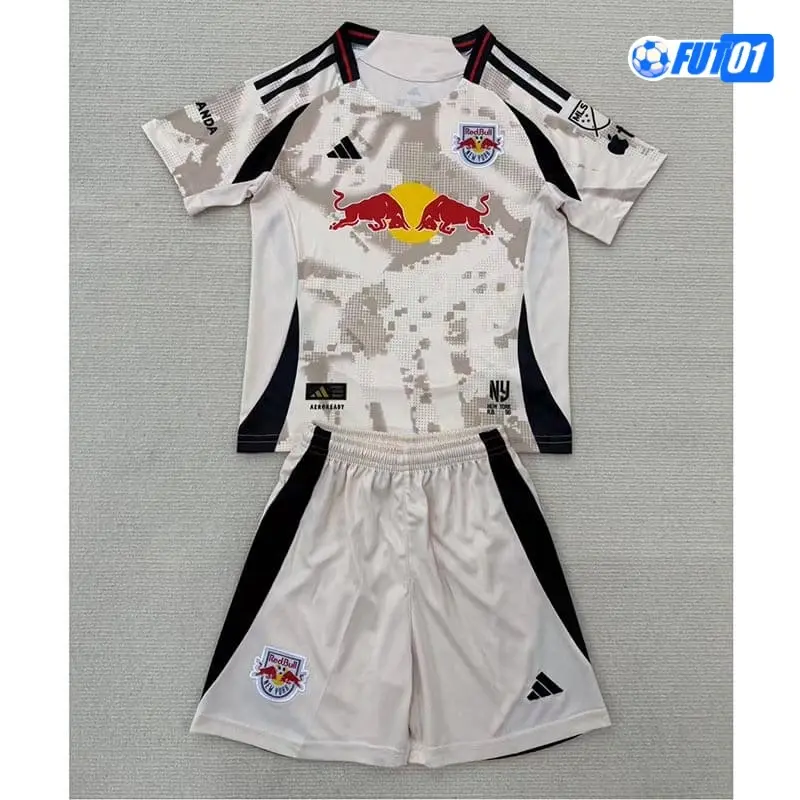 Camiseta Futbol New York Red Bulls Away Segunda Equipación 2025/26 Niño