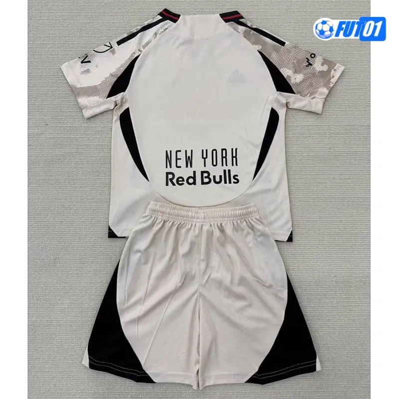 Camiseta Futbol New York Red Bulls Away Segunda Equipación 2025/26 Niño