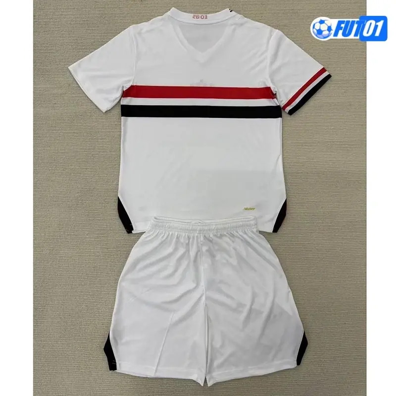 Camiseta Futbol São Paulo Home 2025/26(Camiseta + Pantalón Corto)