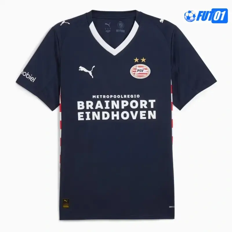 Camiseta Barata PSV Eindhoven Segunda Equipación 2025/26