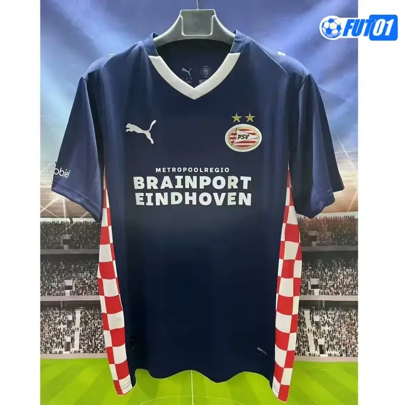 Camiseta Barata PSV Eindhoven Segunda Equipación 2025/26
