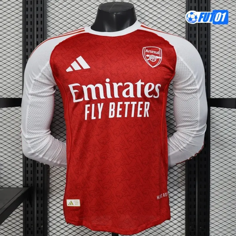Camiseta Calidad Premium Arsenal Home 2025/26 Versión Jugador ML