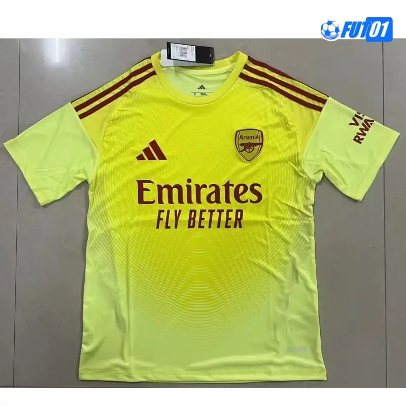Camiseta Calidad THAI de Portero Arsenal 2025/26