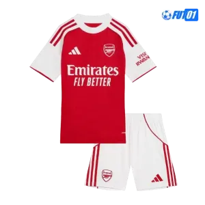 Camiseta Futbol Arsenal Local 2025/26(Camiseta + Pantalón Corto)