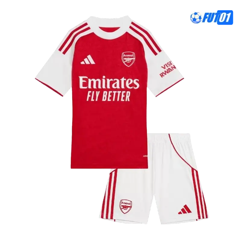 Camiseta Futbol Arsenal Local 2025/26(Camiseta + Pantalón Corto)