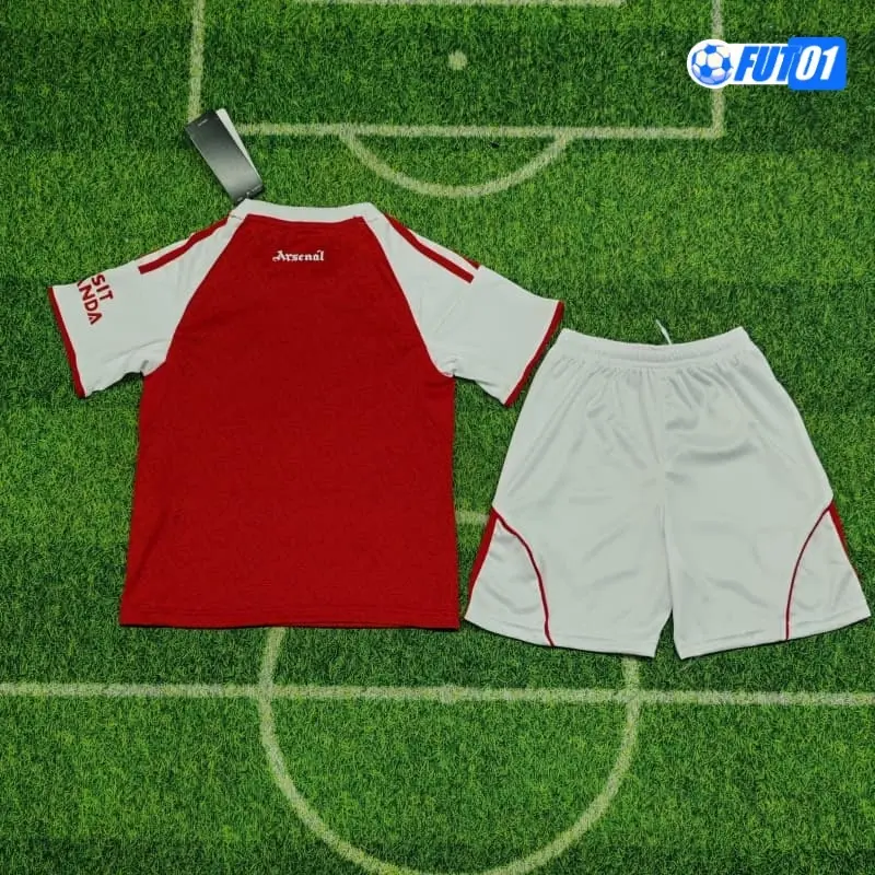 Camiseta Futbol Arsenal Local 2025/26(Camiseta + Pantalón Corto)