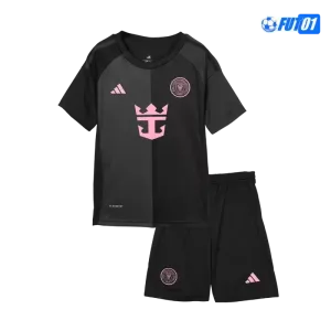 Camiseta Replica Inter Miami Away Segunda Equipación 2025/26(Camiseta + Pantalón Corto)