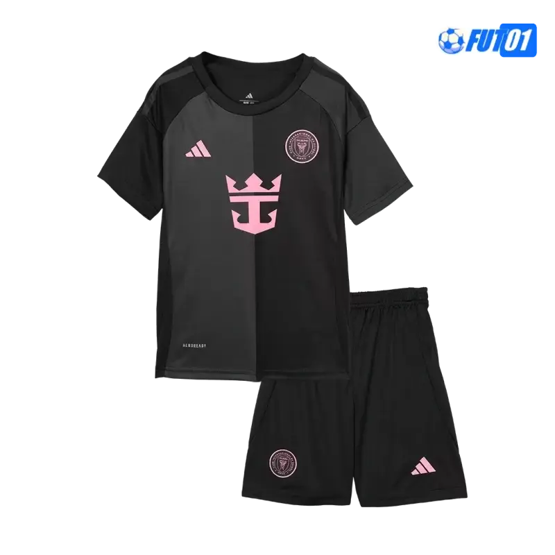 Camiseta Replica Inter Miami Away Segunda Equipación 2025/26(Camiseta + Pantalón Corto)