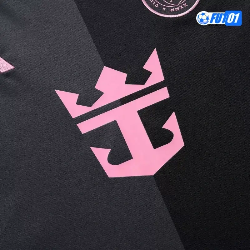 Camiseta Replica Inter Miami Away Segunda Equipación 2025/26(Camiseta + Pantalón Corto)