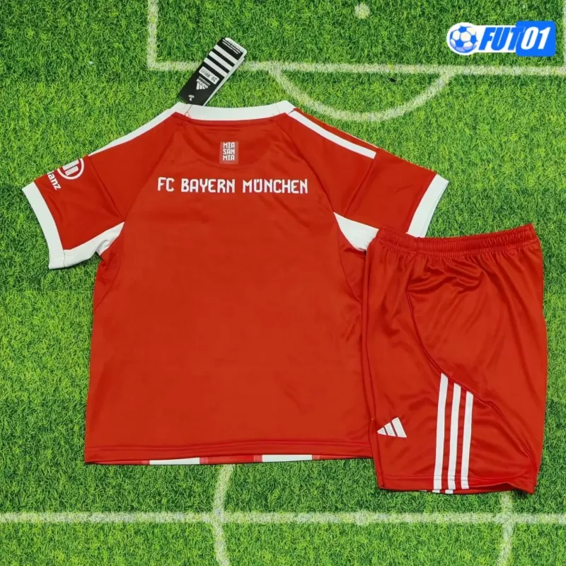 Camiseta Barata Bayern Múnich Home Primera Equipación 2025/26(Camiseta + Pantalón Corto)