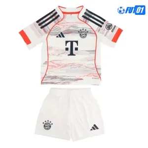 Camiseta Futbol Bayern Múnich Away Segunda Equipación 2025/26 Niño