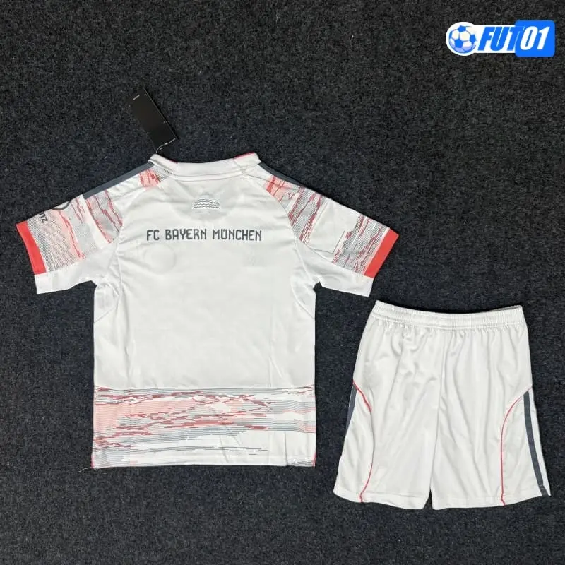 Camiseta Futbol Bayern Múnich Away Segunda Equipación 2025/26 Niño