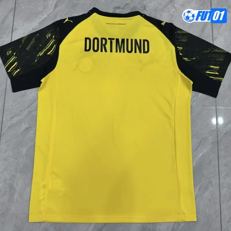 Camiseta Futbol Borussia Dortmund Amarillo 2025/26