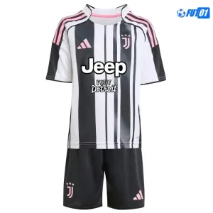 Camiseta Futbol Juventus Home 2025/26 Niño