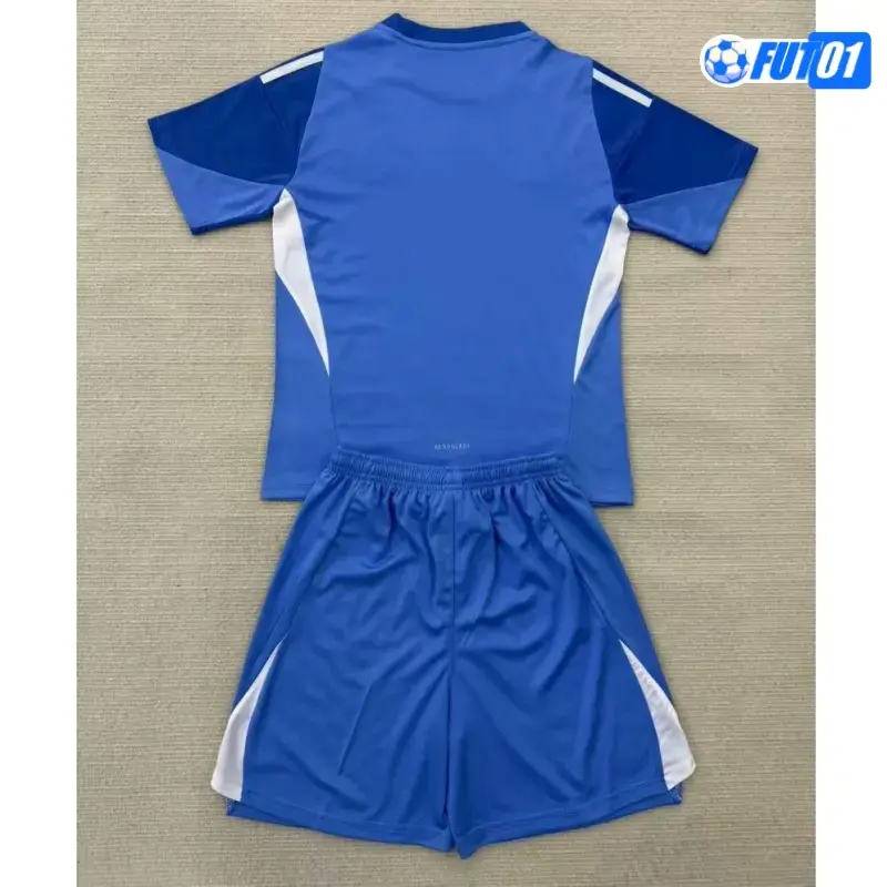 Camiseta Replica de Portero Real Madrid Azul 2025/26 Equipación