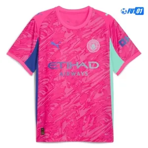 Camiseta Calidad AAA de Portero Manchester City 2025/26 Rosa