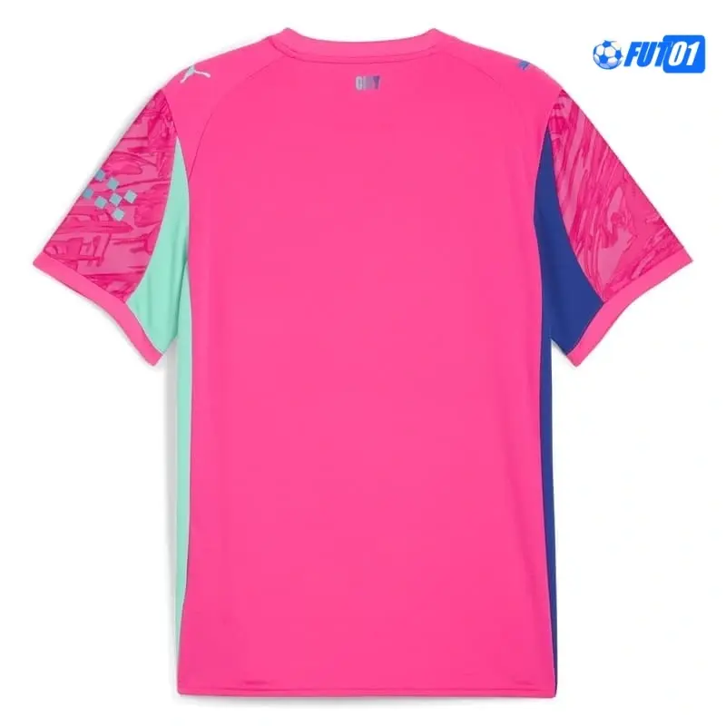 Camiseta Calidad AAA de Portero Manchester City 2025/26 Rosa