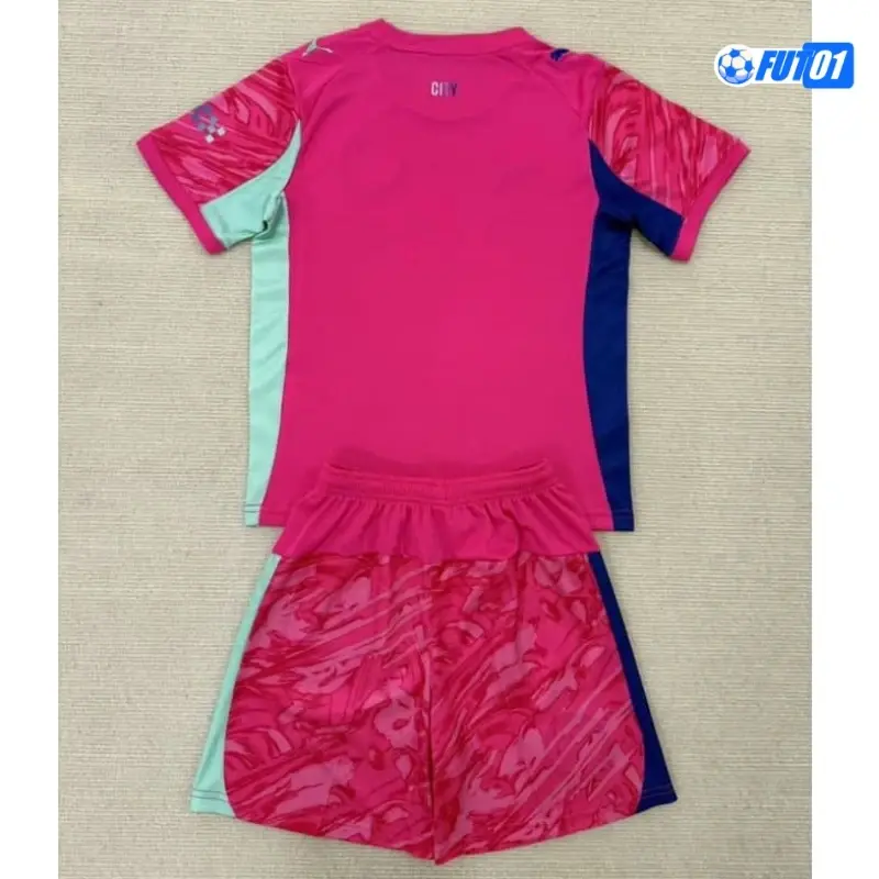 Camiseta Calidad AAA de Portero Manchester City 2025/26 Rosa