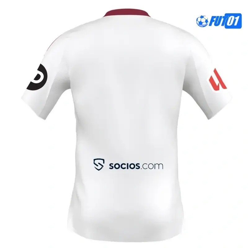 Camiseta Calidad AAA Sevilla Home Primera Equipación 2025/26 con Parche La Liga