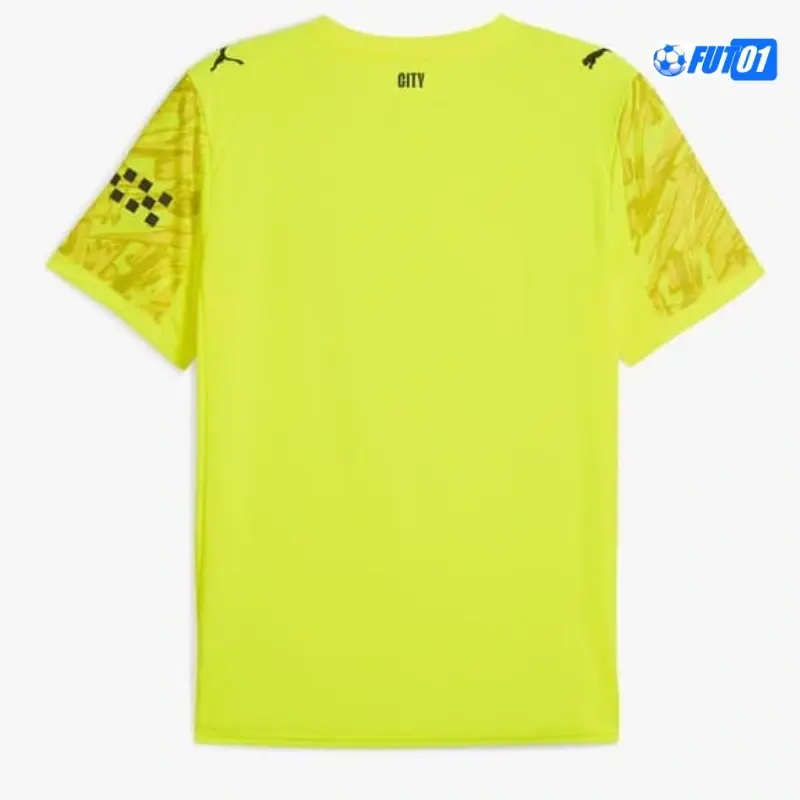 Camiseta Calidad Premium de Portero Manchester City 2025/26 Amarillo