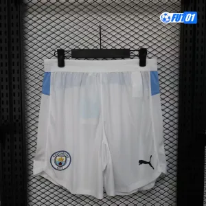 Pantalón Corto Barata Manchester City Home Primera Equipación 2025/26 Versión Jugador