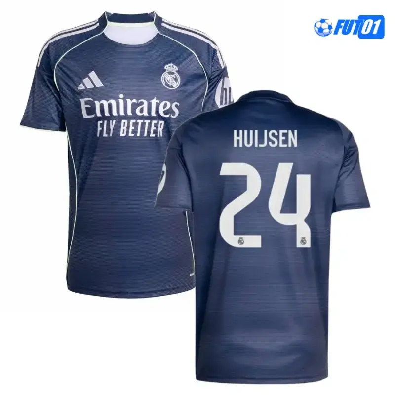 Camiseta Calidad Premium HUIJSEN 24 Real Madrid Away 2025/26