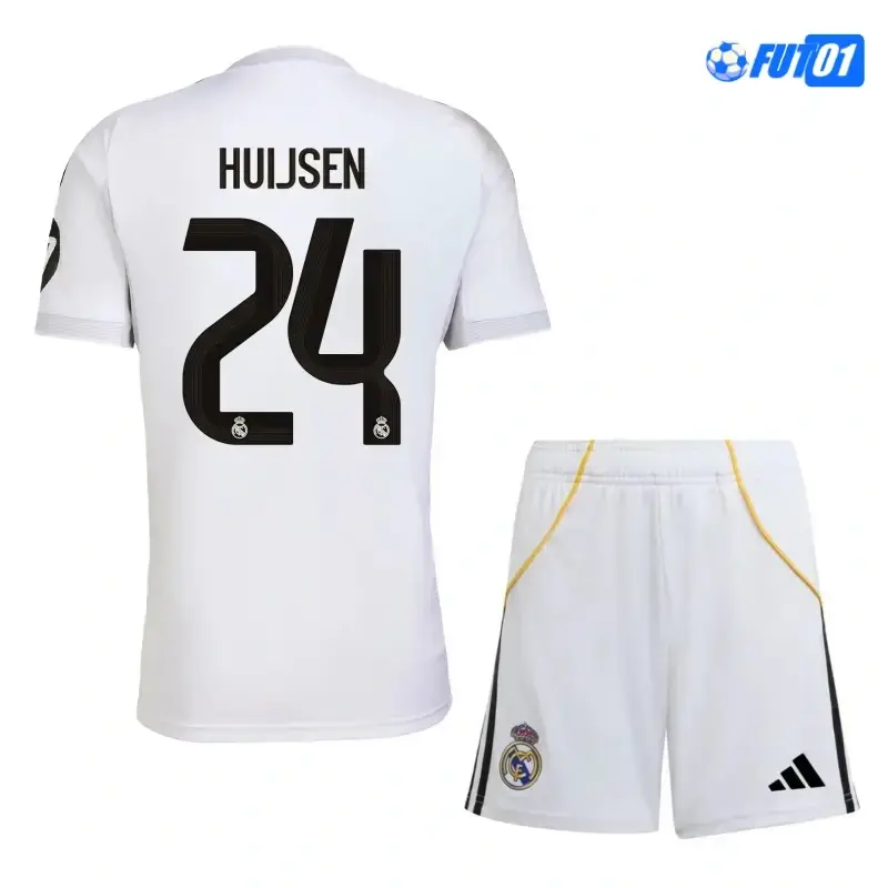 Camiseta Calidad Premium HUIJSEN 24 Real Madrid Local Primera Equipación 2025/26 Equipación