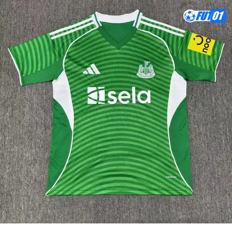 Camiseta Futbol Newcastle United Away Segunda Equipación 2025/26