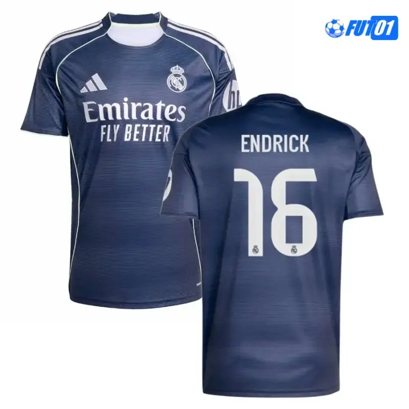 Camiseta Replica ENDRICK 16 Real Madrid Visitante 2025/26