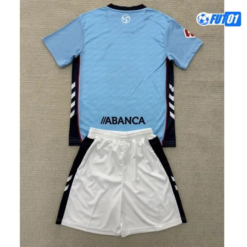 Camiseta Barata Celta De Vigo Local 2025/26 Niño con Parche La Liga