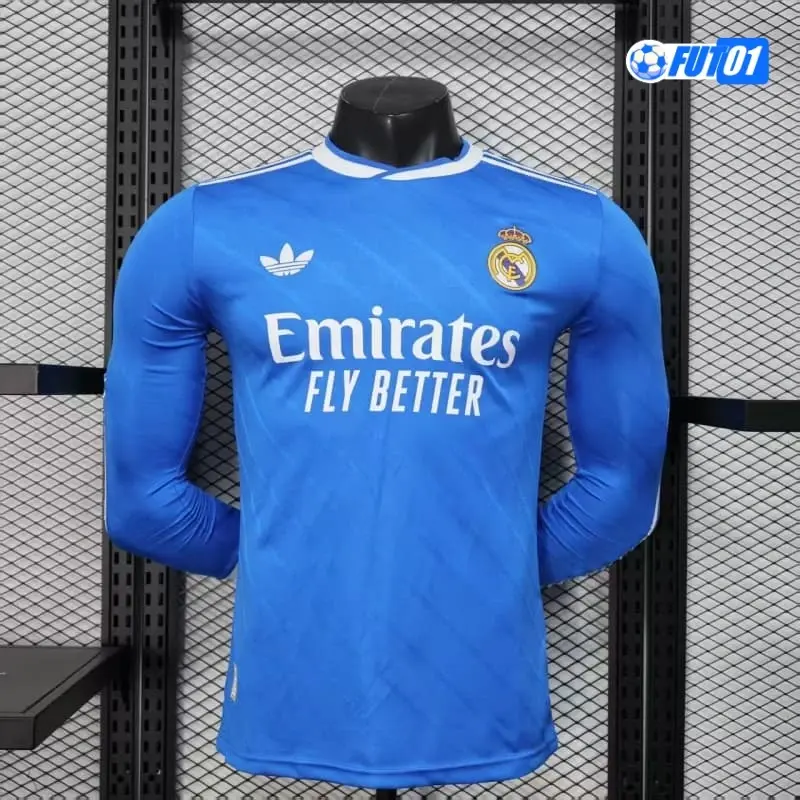 Camiseta Calidad AAA Real Madrid Alternativo 2025/26 Versión Jugador ML