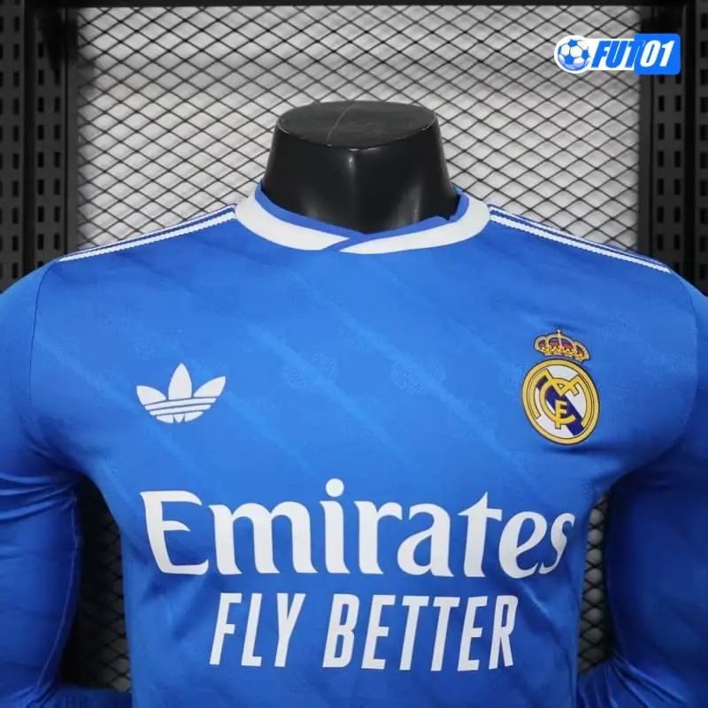 Camiseta Calidad AAA Real Madrid Alternativo 2025/26 Versión Jugador ML
