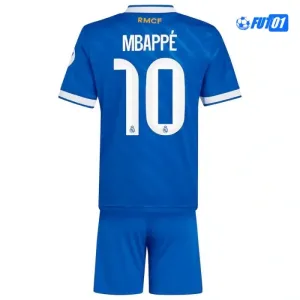 Camiseta Replica MBAPPÉ 10 Real Madrid Third Tercera Equipación 2025/26 Niño