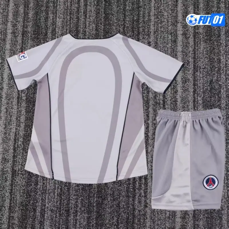 Camiseta Replica PSG Away Segunda Equipación 2001/02 Antigua(Camiseta + Pantalón Corto)