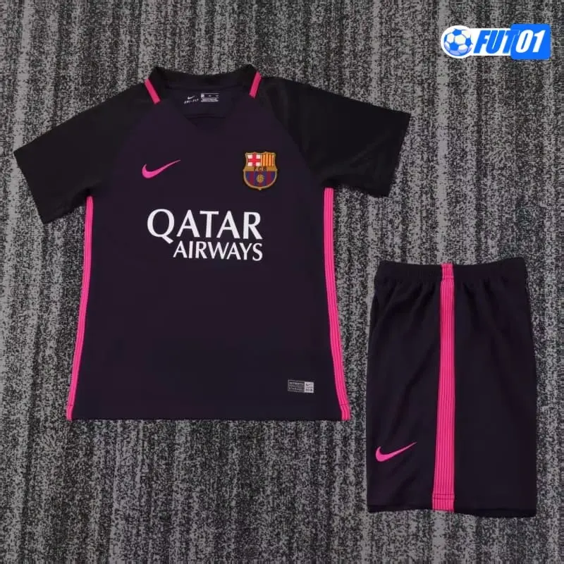 Camiseta Calidad AAA Barcelona Segunda Equipación 2016/17 Vintage Niño