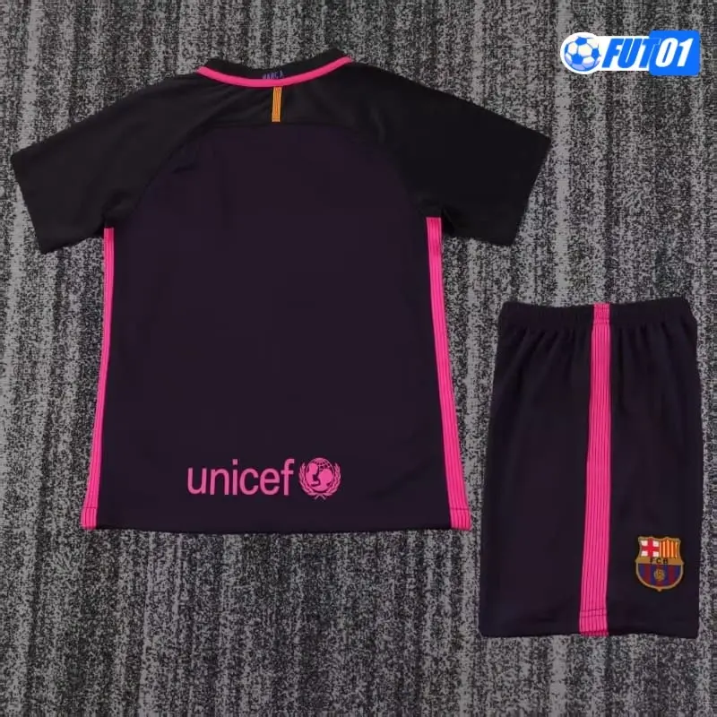 Camiseta Calidad AAA Barcelona Segunda Equipación 2016/17 Vintage Niño