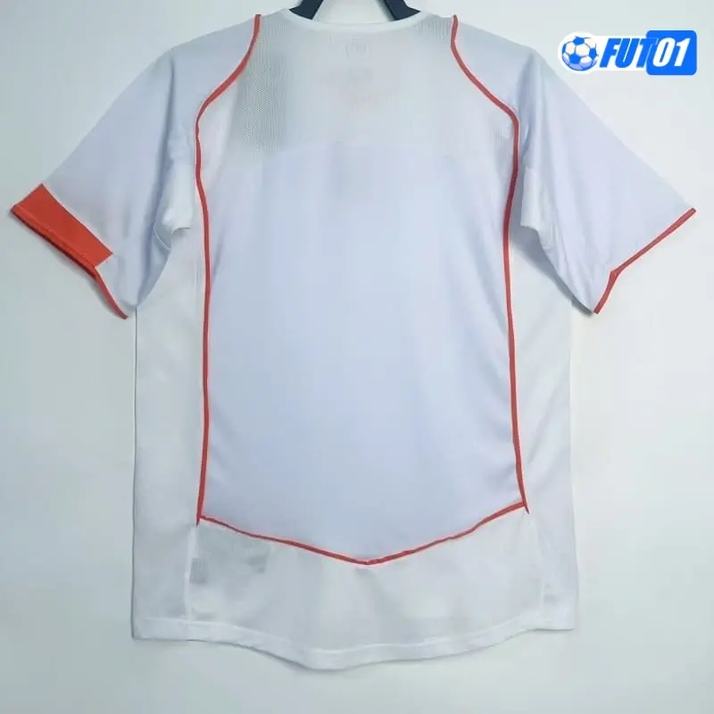 Camiseta Calidad Premium Holanda Away Segunda Equipación 2004 Retro