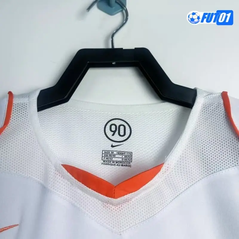 Camiseta Calidad Premium Holanda Away Segunda Equipación 2004 Retro