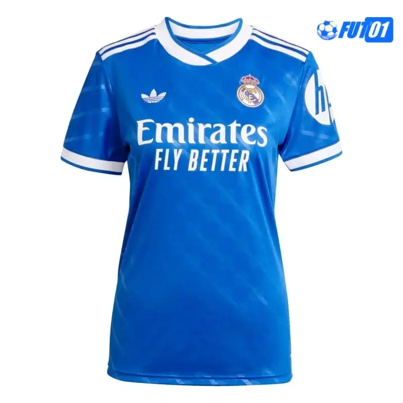 Camiseta Futbol Real Madrid Tercera Equipación 2025/26 Mujer