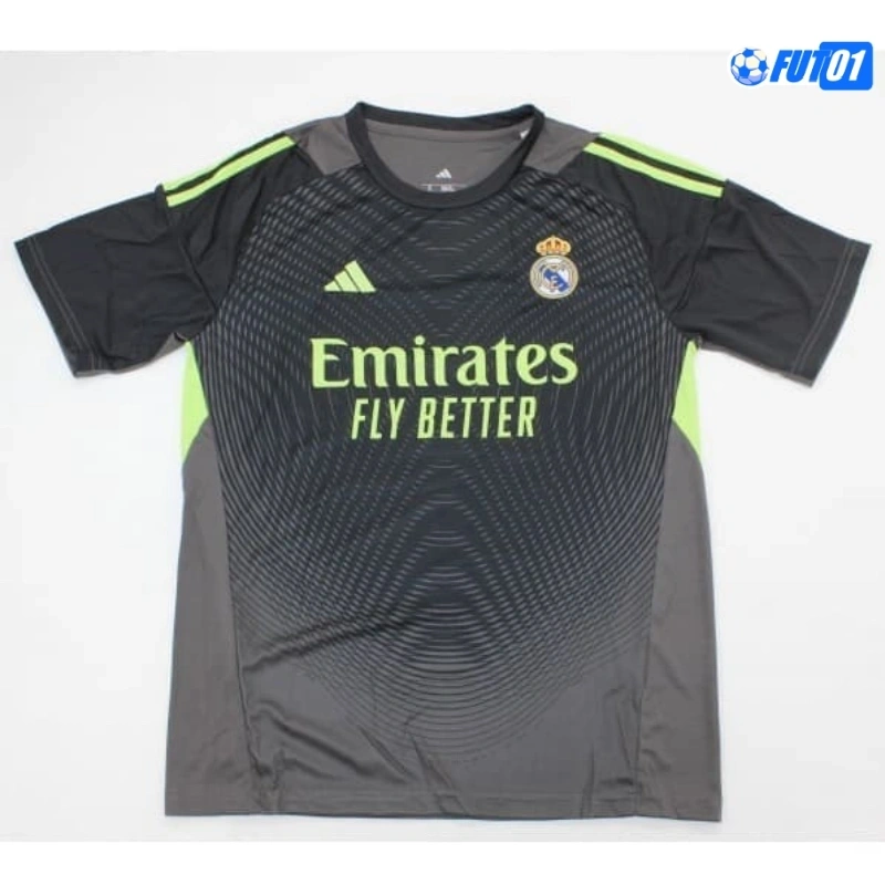 Camiseta Calidad Premium de Portero Real Madrid 2025/26 Negro