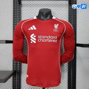Camiseta Calidad AAA Liverpool Home Primera Equipación 2025/26 Versión Jugador ML
