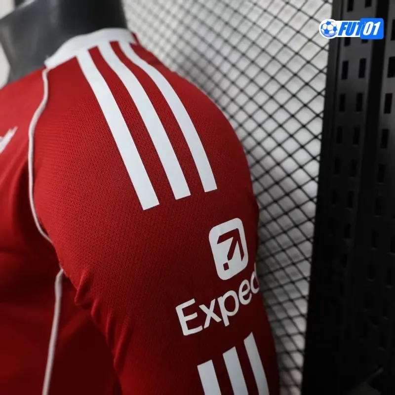 Camiseta Calidad AAA Liverpool Home Primera Equipación 2025/26 Versión Jugador ML