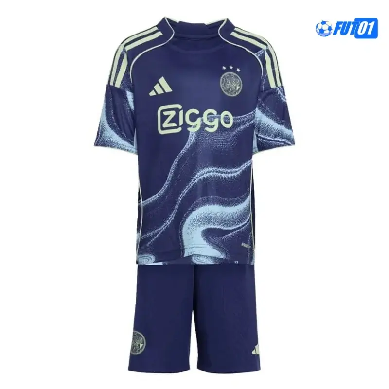 Camiseta Futbol Ajax Away 2025/26 Niño
