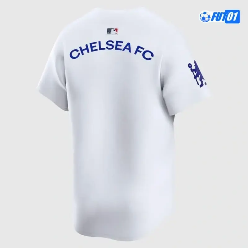 Camiseta Barata Chlesea 2025/26 Baseball Shirt Blanco