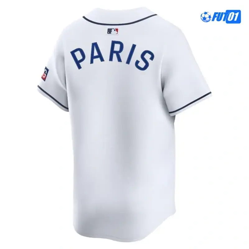 Camiseta Calidad THAI PSG 2025/26 Baseball Shirt Blanco