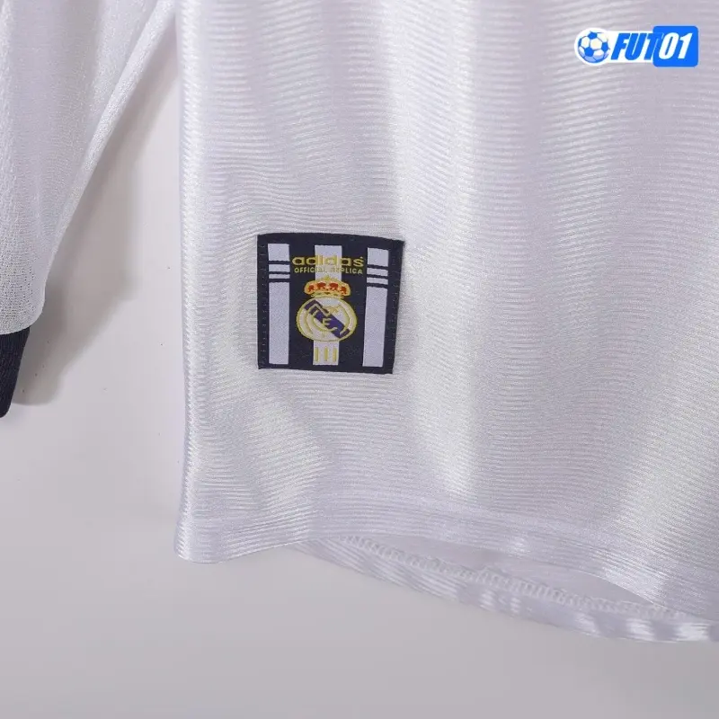 Camiseta Calidad THAI Real Madrid Local Primera Equipación 1998/00 Clasico ML